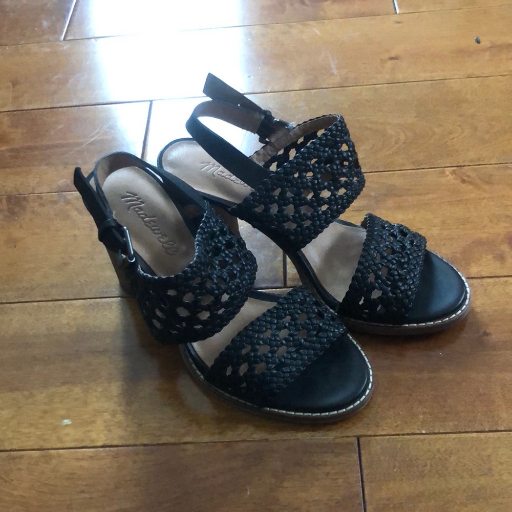 3/$45 Madewell leather heels